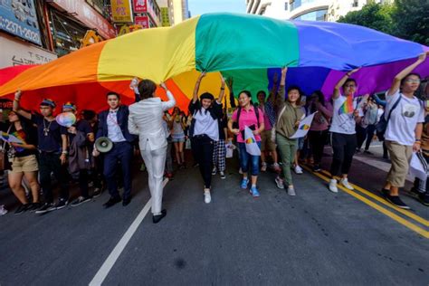 Asias First Taiwan Legalises Same Sex Marriage Law By W S