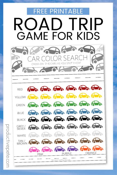 Free Road Trip Printables Web Printable Travel Activities And Games For