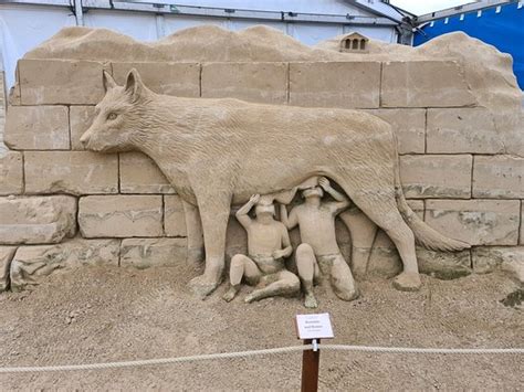 Sandskulpturen Ausstellung Usedom Seebad Ahlbeck Niemcy Opinie