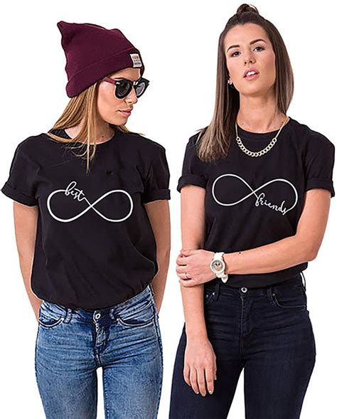 Best Friends T Shirts For Two Cute Matching Bff Shirts Bff