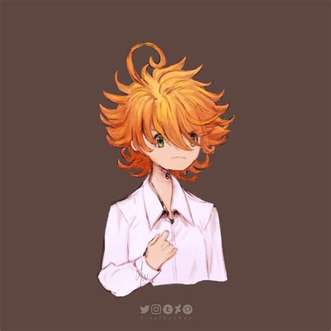 I Drew Emma From The Promised Neverland Anime