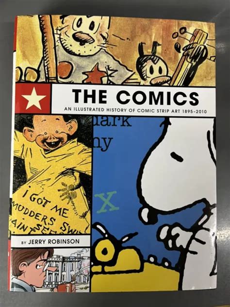 COMICS AN ILLUSTRATED History Of Comic Strip Art JERRY ROBINSON St PRINT OOP PicClick