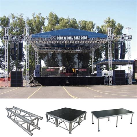 On Sale Aluminum Small Stage Lighting Truss China Stage Lighting