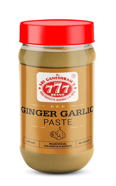 Buy 777 Ginger Garlic Paste 300g 777 Foods