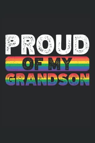 gay grandson notebook funny gay grandson notebook for grandma t idea for grandpa lgbt gay