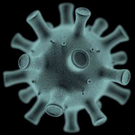 Coronavirus Covid 19 V2 Electron Microscope Strata