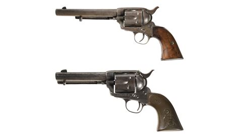 Two Antique Colt Single Action Revolvers Rock Island Auction