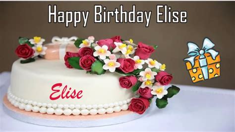 Happy Birthday Elise Image Wishes Youtube