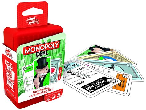 New monopoly deal card game that is moving through family game nights everywhere. Monopoly Deal Card Game, Shuffle Monopoly Deal - Fast ...