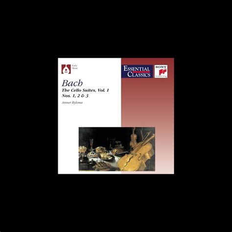 ‎bach Suites For Violoncello Vol 1 Album By Anner Bylsma Apple Music