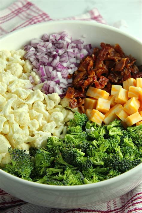Simmer for 20 minutes on low. Loaded Broccoli Cauliflower Salad (Low Carb)