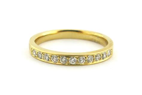 Yellow Gold Eternity Ring Max Diamonds