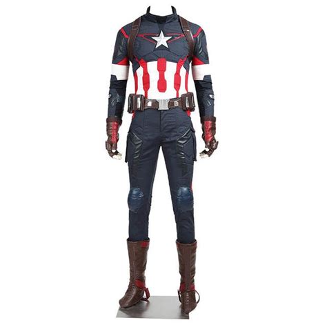 Tienda Online Los Vengadores Edad De Ultron Capitán América Cosplay