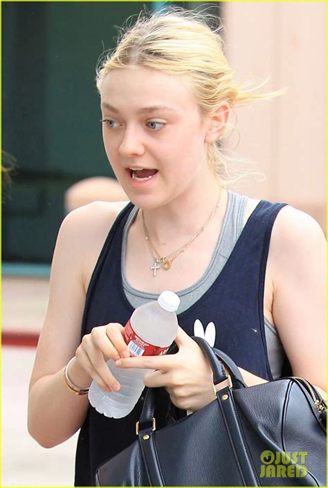 Full Sized Photo Of Fanning Gym Day 07 Photo 2708228 Just Jared