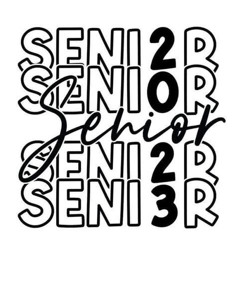 Senior 2023 Svg Bundle Senior Svg Senior 2023 Svg Senior Shirt Svg