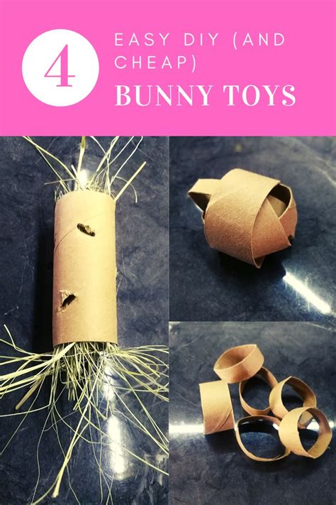 4 Easy Diy And Cheap Bunny Toys In 2020 Diy Bunny Toys Bunny Toys