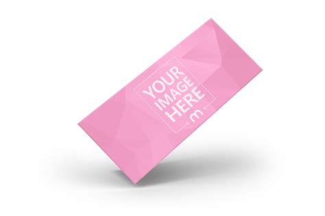 Download Hovering Ticket 3D Mockup Generator - Mediamodifier