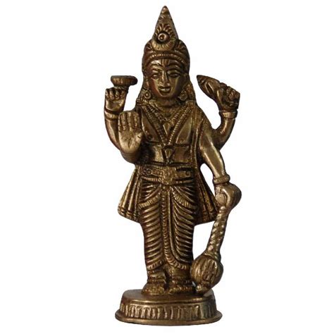 Buy Villcart Brass Vishnu Bhagwan Murti Online At Low Prices In India