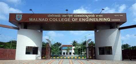 Malnad College Of Engineering Coursesfeescutoffexamsplacementresult