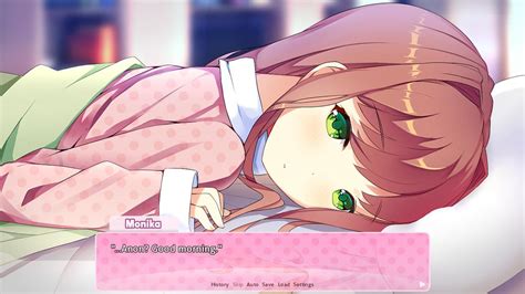 First Cg Of An Ongoing Monika Route Mod Doki Doki Literature Club