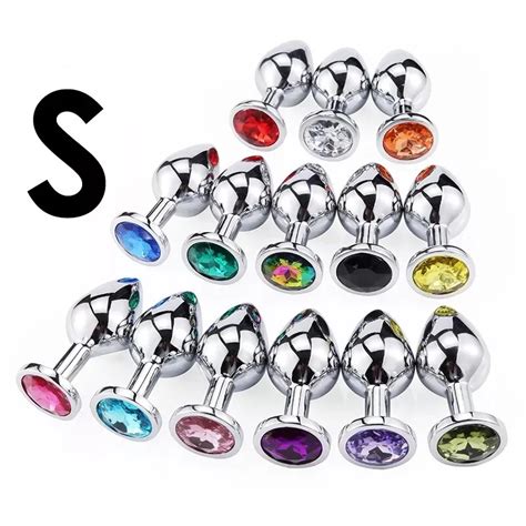 Anal Plug Sex Toys Mini Round Shaped Metal Stainless Smooth Toys For Women Adult Men Butt Plug