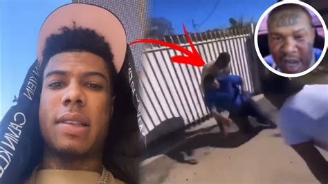 Blueface Clowns Crip Mac Getting Dp👊🏽and Cmac Explains What Happened