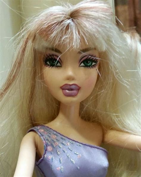 vtg my scene barbie doll 1999 mattel 12 blonde delancey vguc mattel dolls auburn hair blue