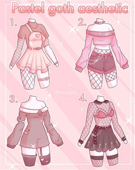 Asaqin Pastel Goth Aesthetic Aesthetic Gacha Life Outfits Cute Girl