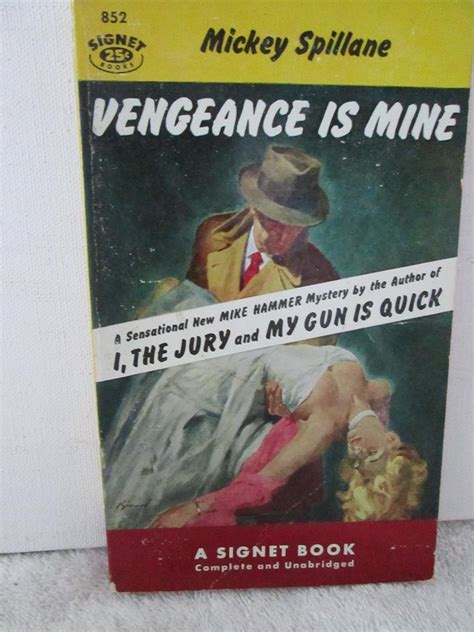Vengeance Is Mine Spillane Mickey Books