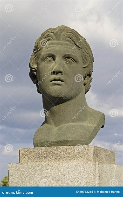 Alexander The Great Statue Stock Photo Image Of Center 20983216