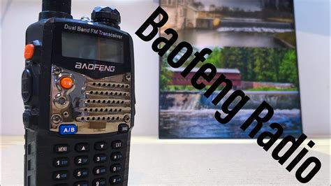 How To Program A Baofeng Ht Radio Without A Usb Cable Youtube