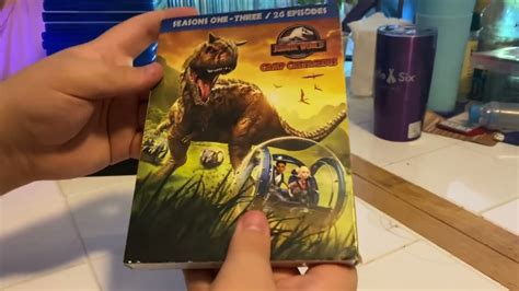 Jurassic World Camp Cretaceous Seasons One Three Dvd Unboxing Youtube