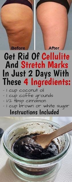 Diy Best Cellulite Scrub That Work Fast In 2 Days With Most Powerful Effective Ingredients