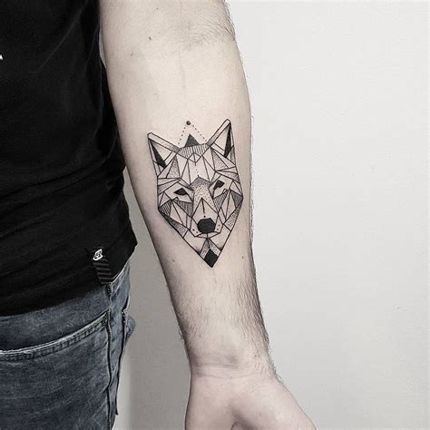 Geometric Wolf Geometric Wolf Geometric Tattoo Triangle Tattoo Body