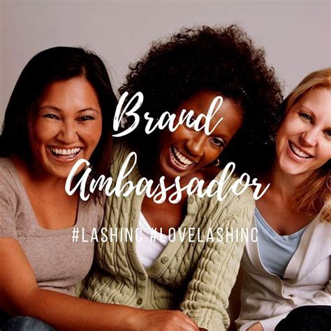 Jun 09, 2021 · a brand ambassador, also known as a corporate ambassador or influencer, is a professional who increases awareness of a brand by publicly representing the company and its products or services. We are looking for brand ambassadors. Are you a lash brand ...