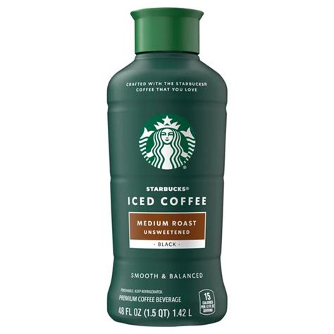 Starbucks Unsweetened Iced Coffee Hy Vee Aisles Online Grocery Shopping