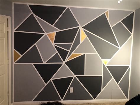 20 Geometric Accent Wall Diy