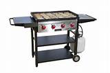Flat Top Gas Grill