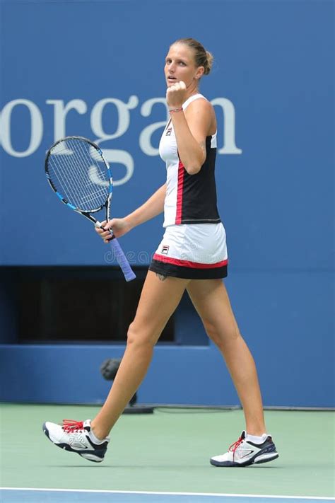 Professional Tennis Player Karolina Pliskova Of Czech Republic