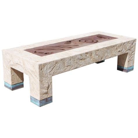 Tables nest to create a staggered design or, if. Large Southwestern Style Cocktail Table at 1stdibs