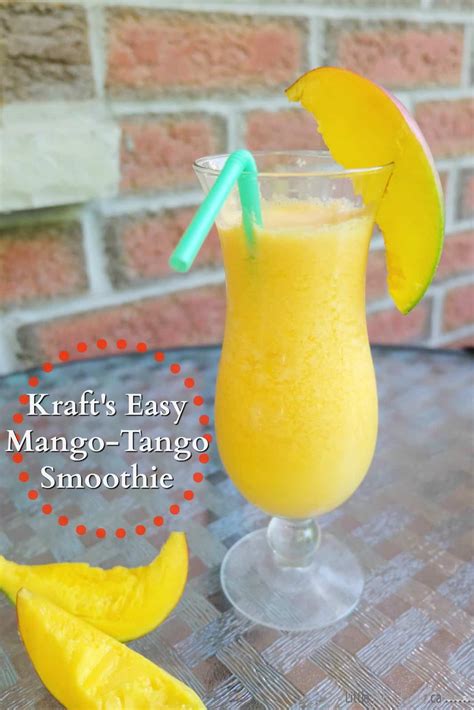 Easy Mango Tango Smoothie Recipe Delicious Drink For Hot Summer Days