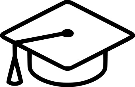 cappng - White Graduation Cap Png - Graduation Cap Icon Png | #11492 - Vippng