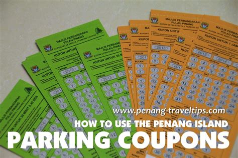 Book balik pulau hotel, melaka on tripadvisor: How to use the Penang Island Parking Coupons