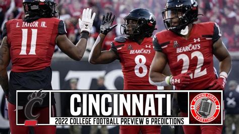 Cincinnati Bearcats 2022 College Football Season Prediction Win Big