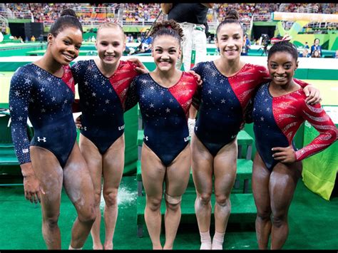 Usa Womens Gymnastics Team Go For Olympic Gold In Rio Female Gymnast