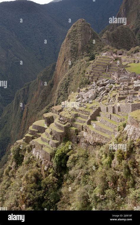 Ancient Inca City Of Machu Picchu Ruins Of The Machu Picchu Sanctuary