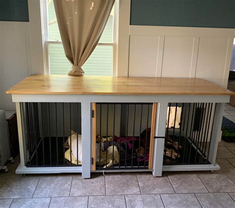 I Made This Indoor Kennel For My Dogs Woodworking
