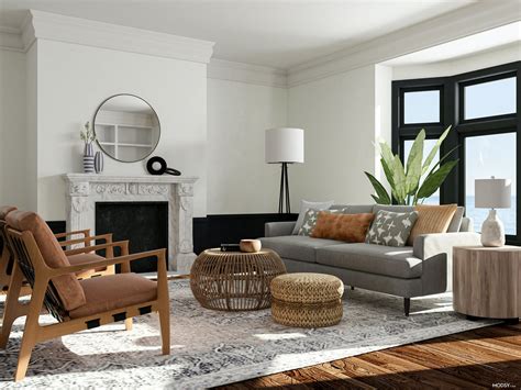 Contemporary Meets Traditional Living Room Design Ideas And Photos