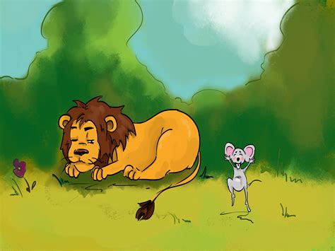 The Mouse And The Lion Children Story By Tales With Gigi