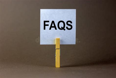 Faqs Frequently Asked Questions Symbol White Paper On Wooden
